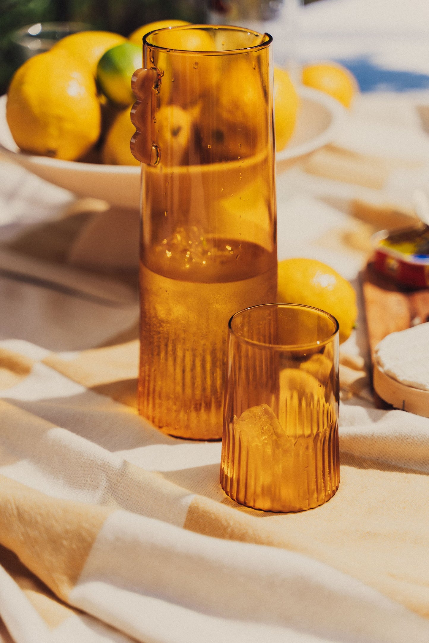 Kairos Carafe | Yellow Topaz - - - Saardé - Saardé.