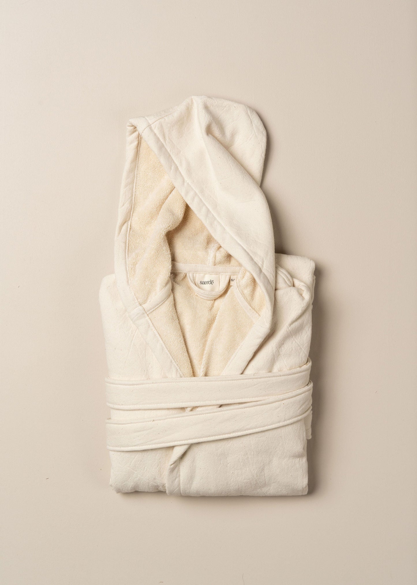 Vintage Wash Robe | Oatmeal - - - Saardé - Saardé.