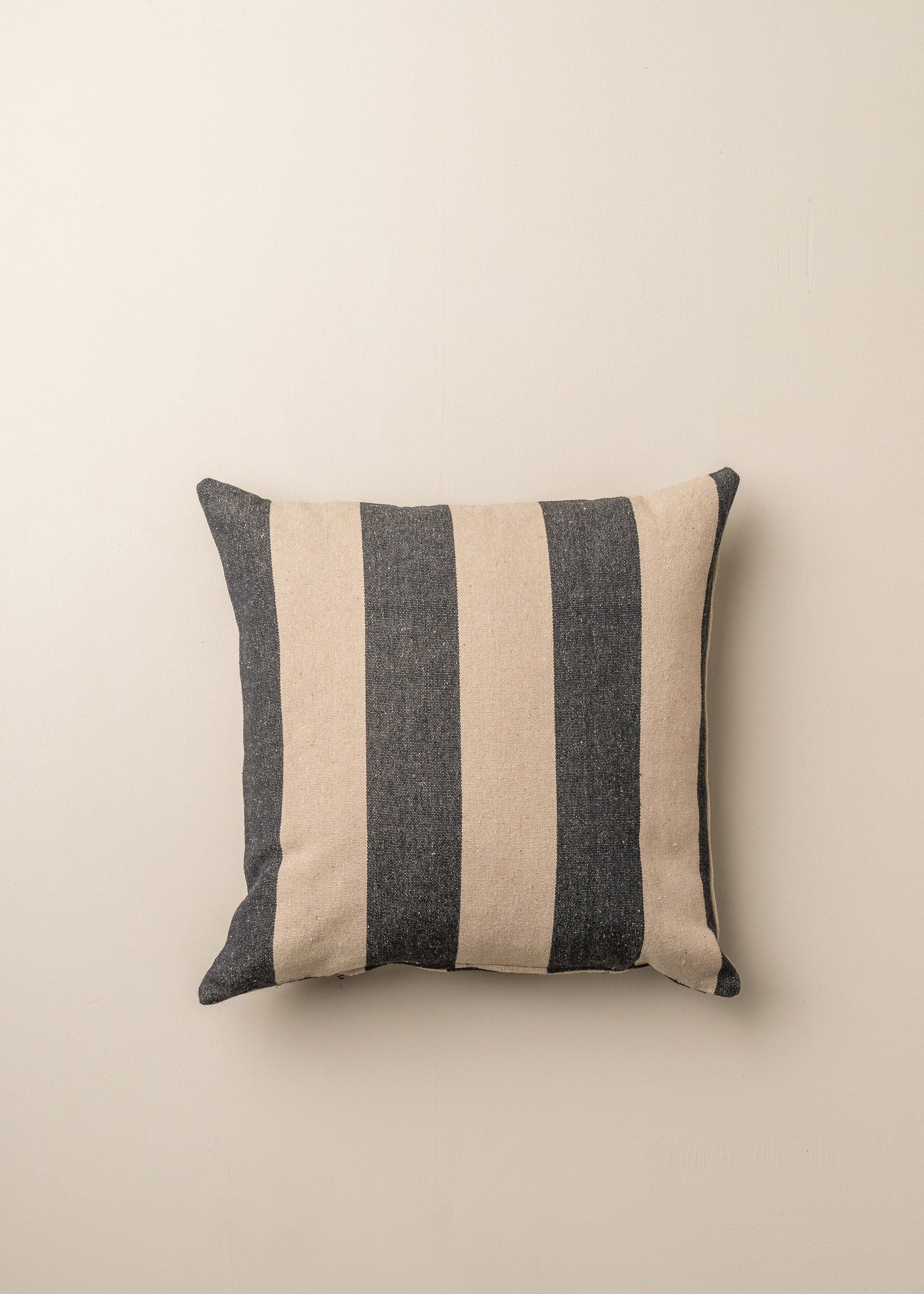 Recycled Cotton Striped Cushion | Square - - - Saardé - Saardé.