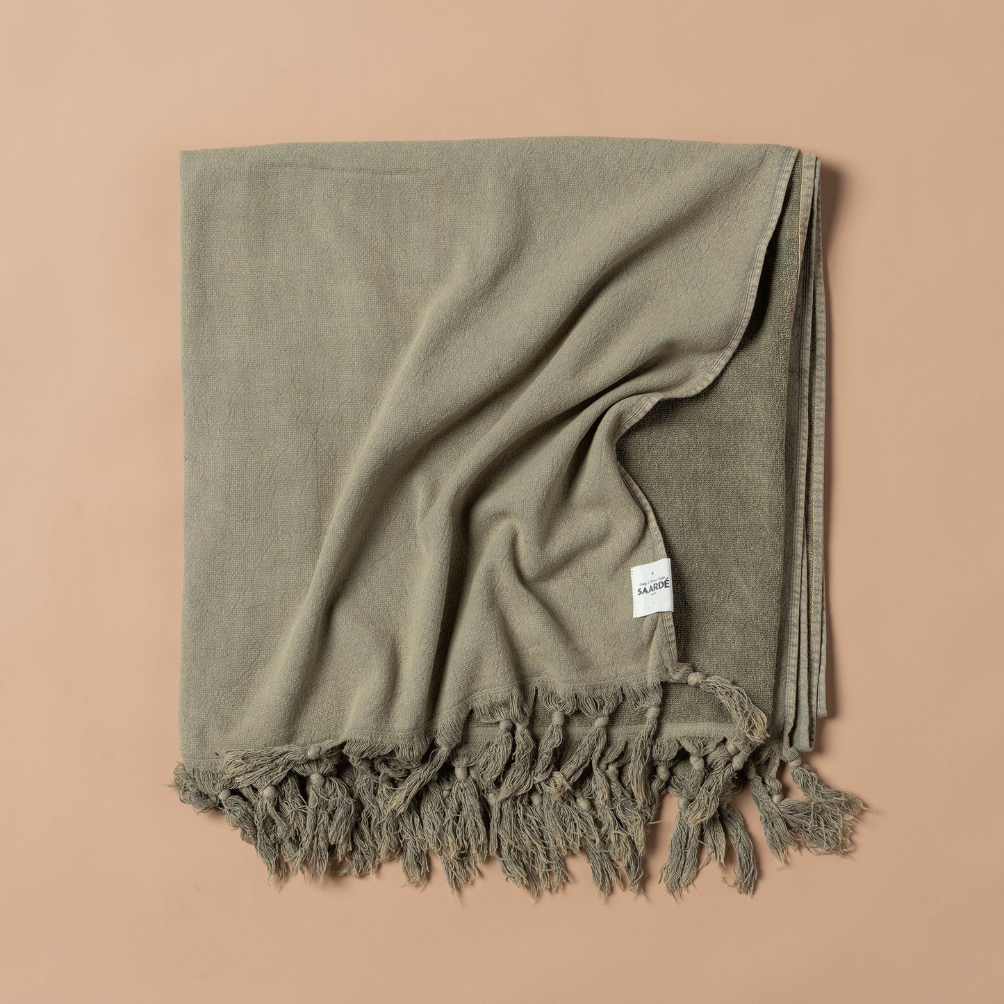 Vintage Wash Towel Collection | Wash Olive - - - Saardé - Saardé.