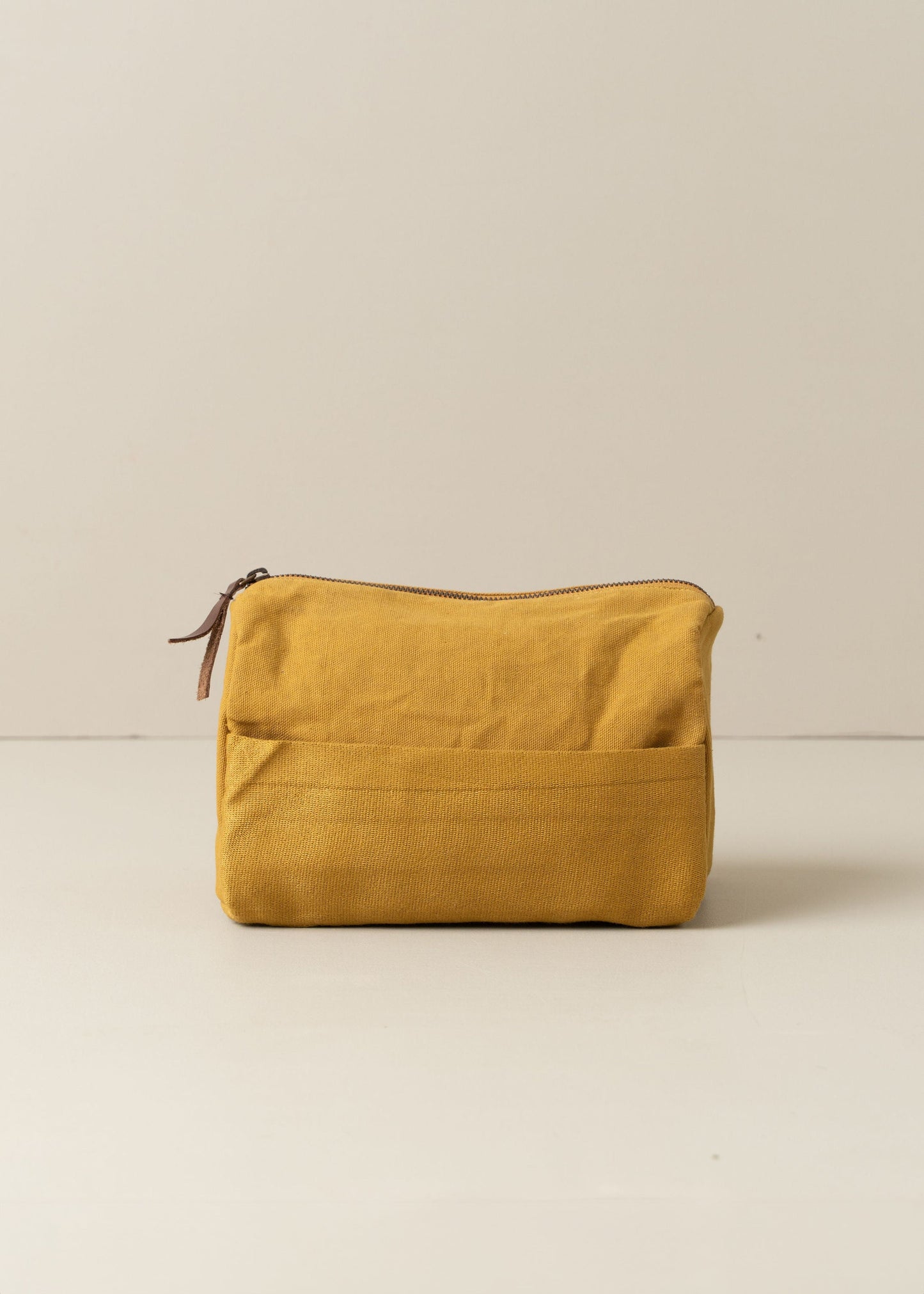 Journey Toiletry Canvas Bag | Mustard - - - Saardé - Saardé.