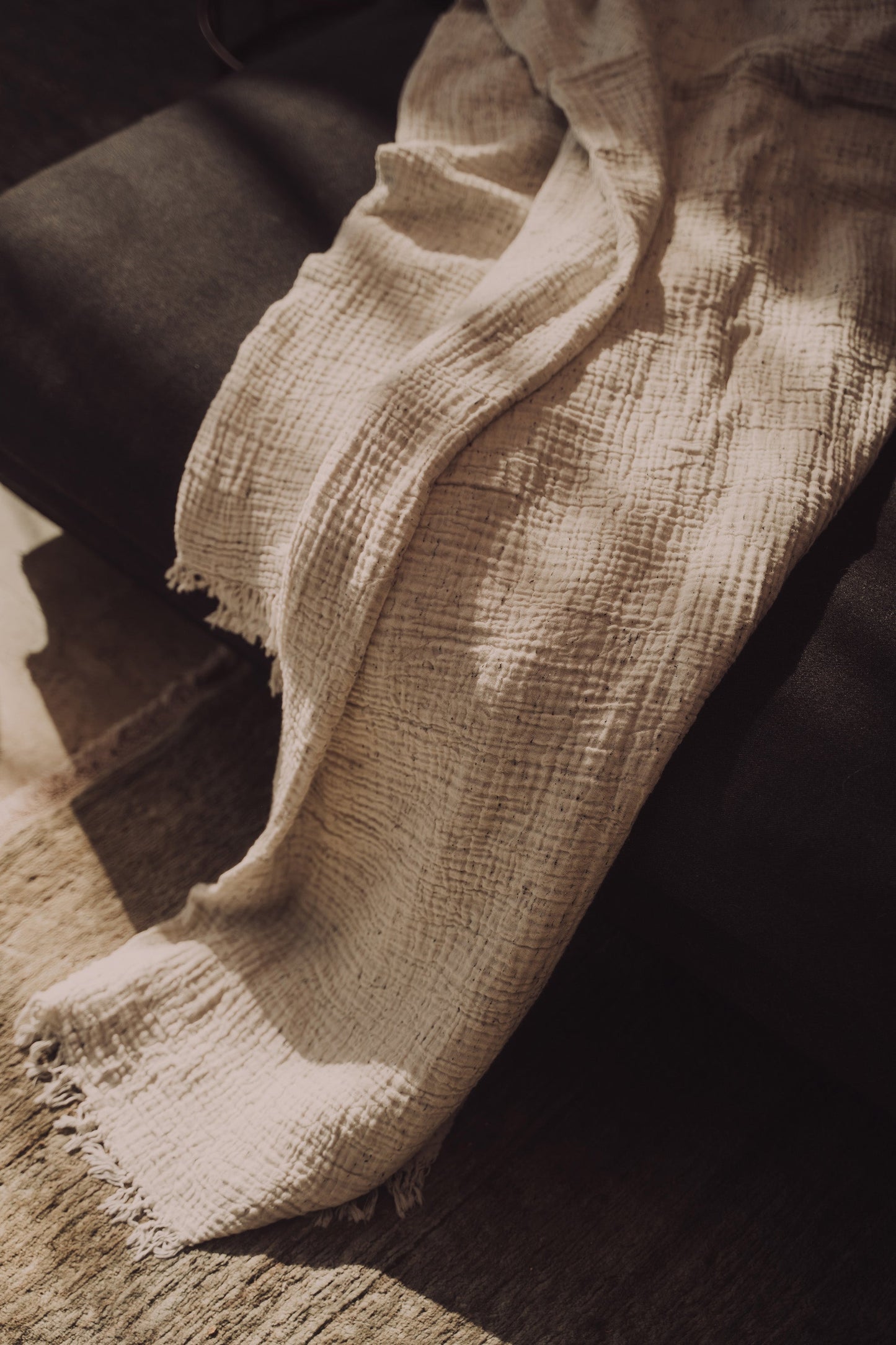 Enes Cotton Throw | Speckle - - - Saardé - Saardé.