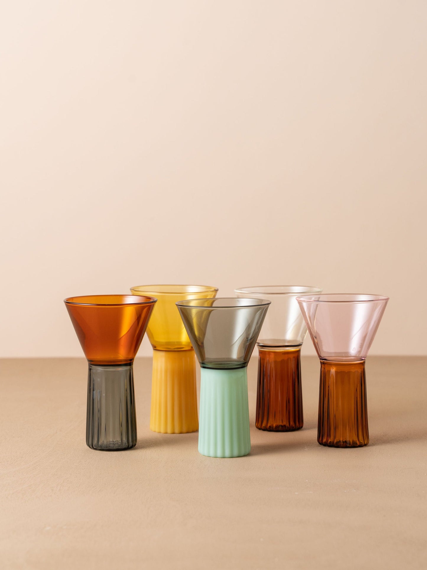Kairos Wine Glass | Smoke - - - Saardé - Saardé.