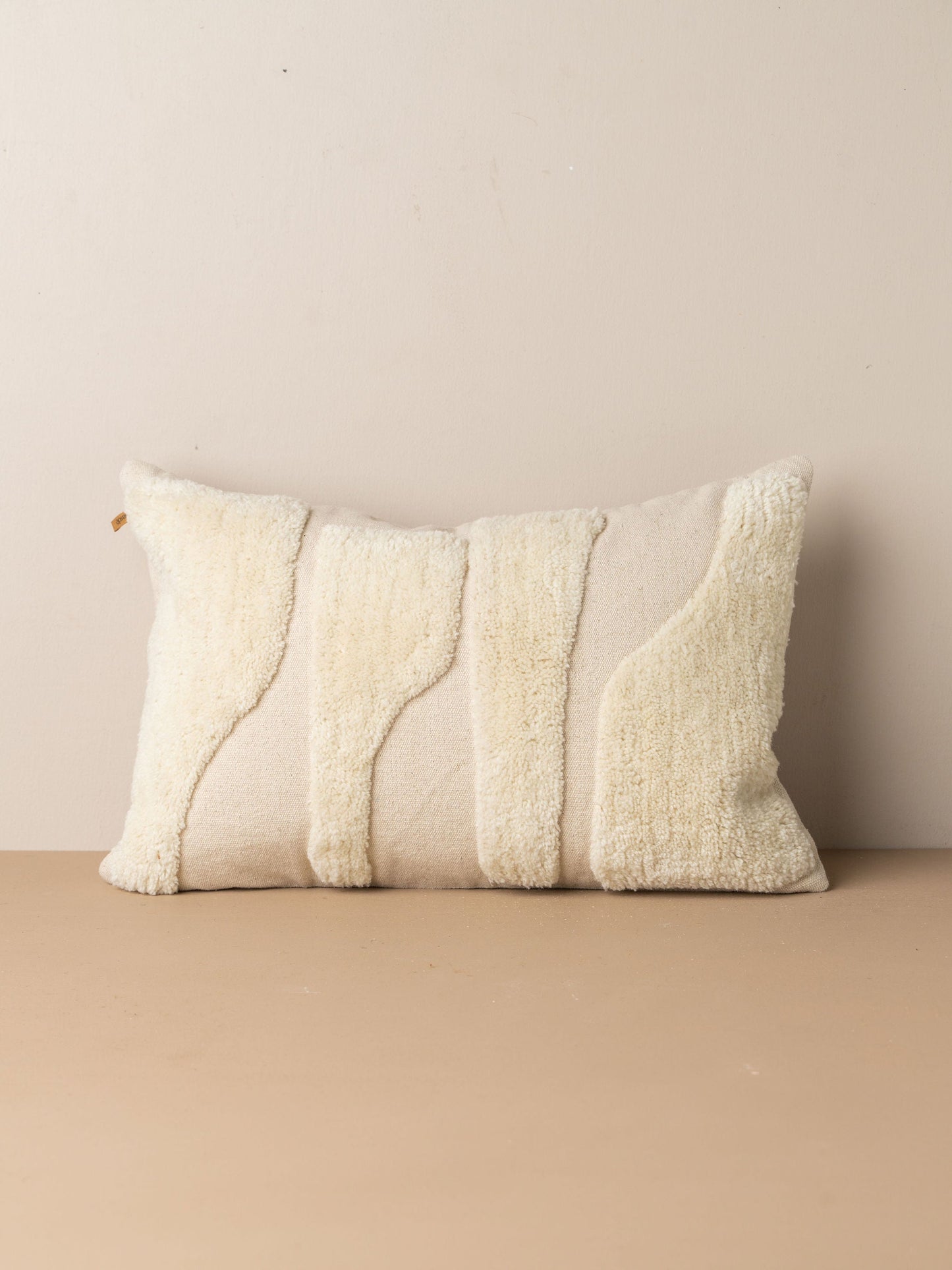 Abstract Lumbar Cushion - Ivory - Default Title - Default Title - Saardé - Saardé.