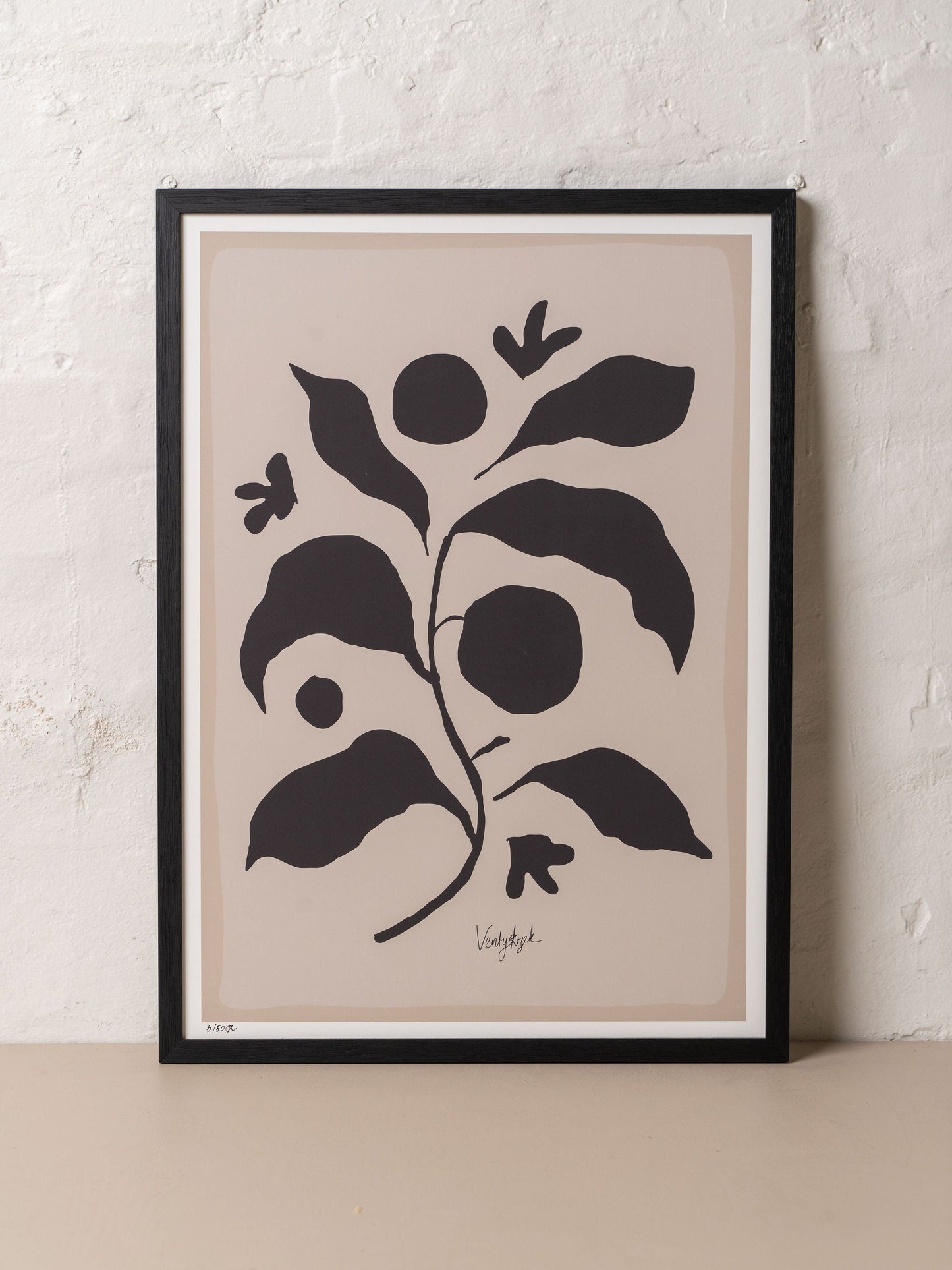 Orange Study Art Print - - - Saardé - Saardé.