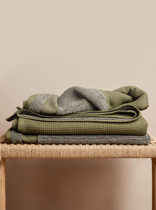 Cocoon Towel Bundle - Olive -  -  - Saardé - Saardé.