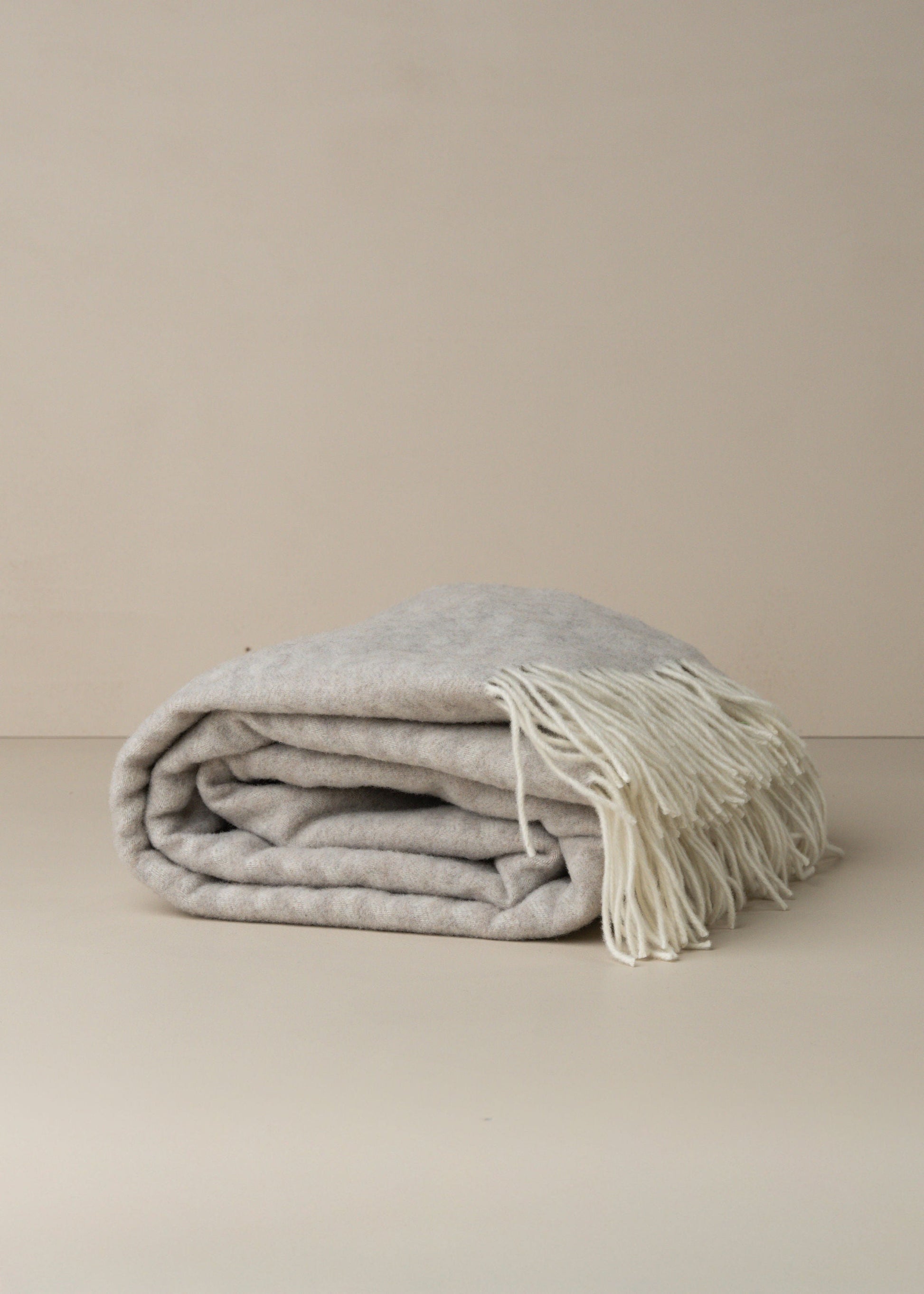 Cashmere Wool Throw | Clay - - - Saardé - Saardé.