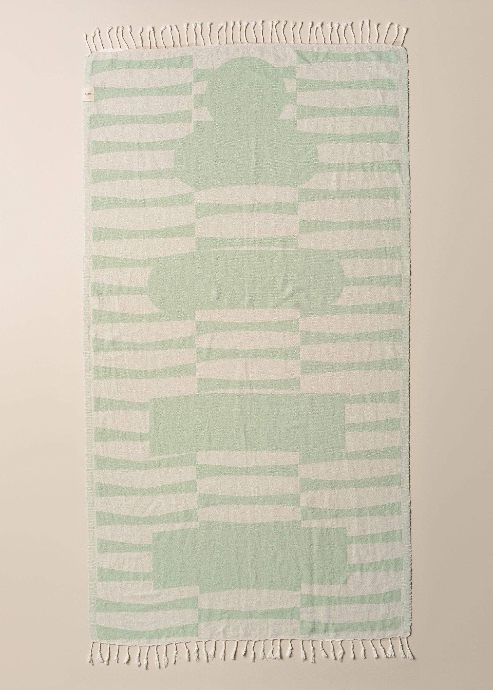 Totem Turkish Beach Towel | Sea -  -  - Saardé - Saardé.
