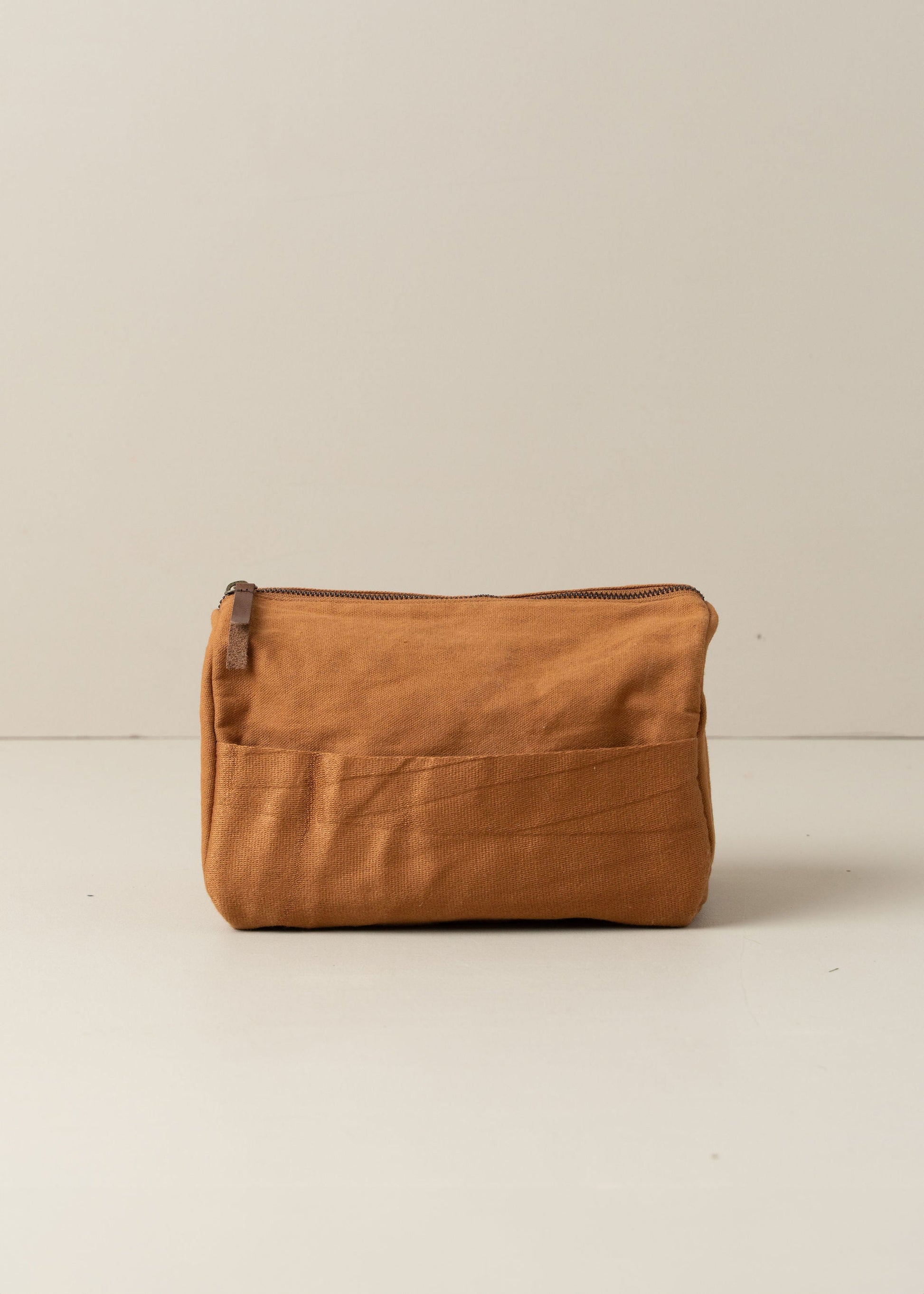 Journey Toiletry Canvas Bag | Terracotta - - - Saardé - Saardé.