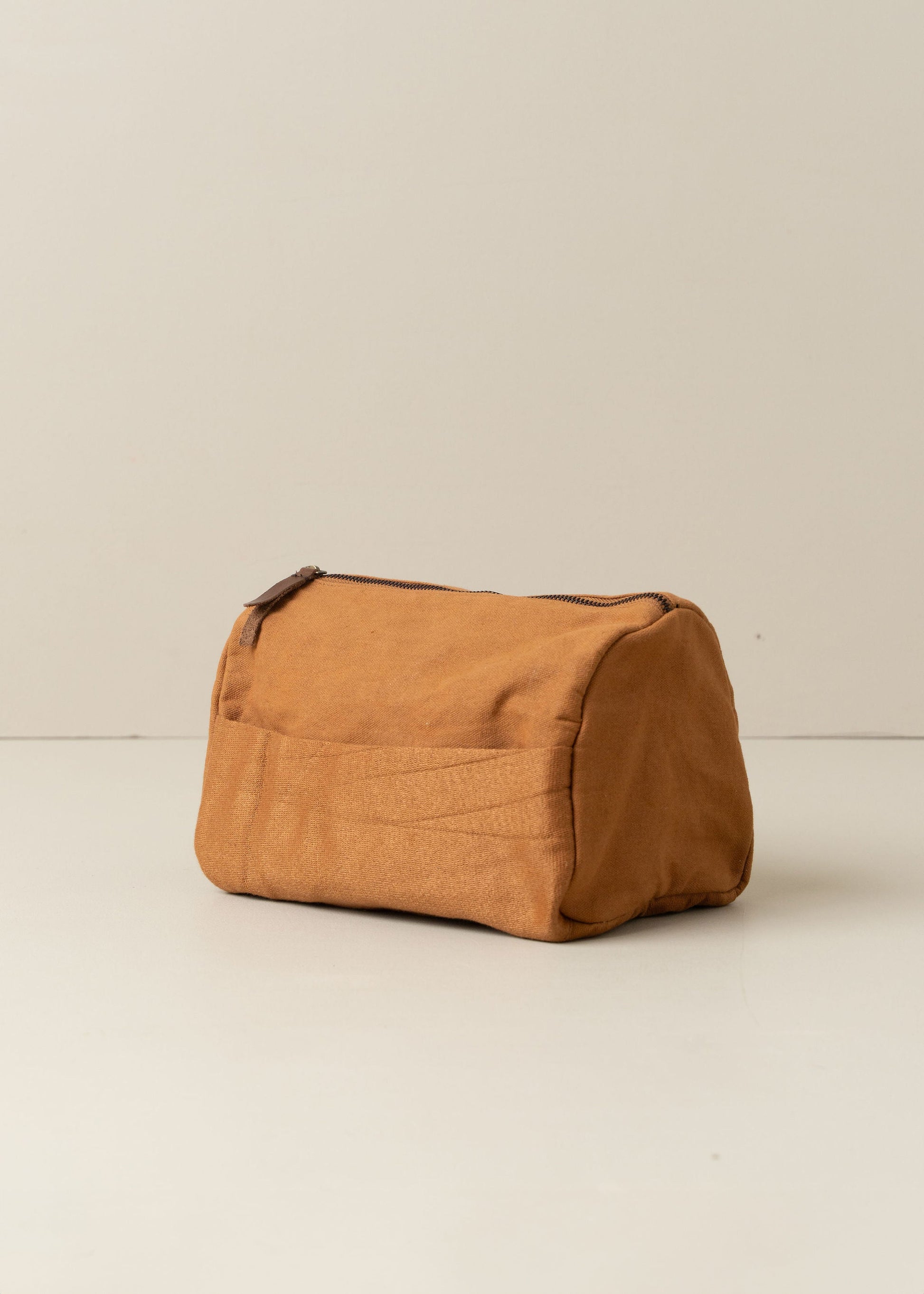 Journey Toiletry Canvas Bag | Terracotta - - - Saardé - Saardé.