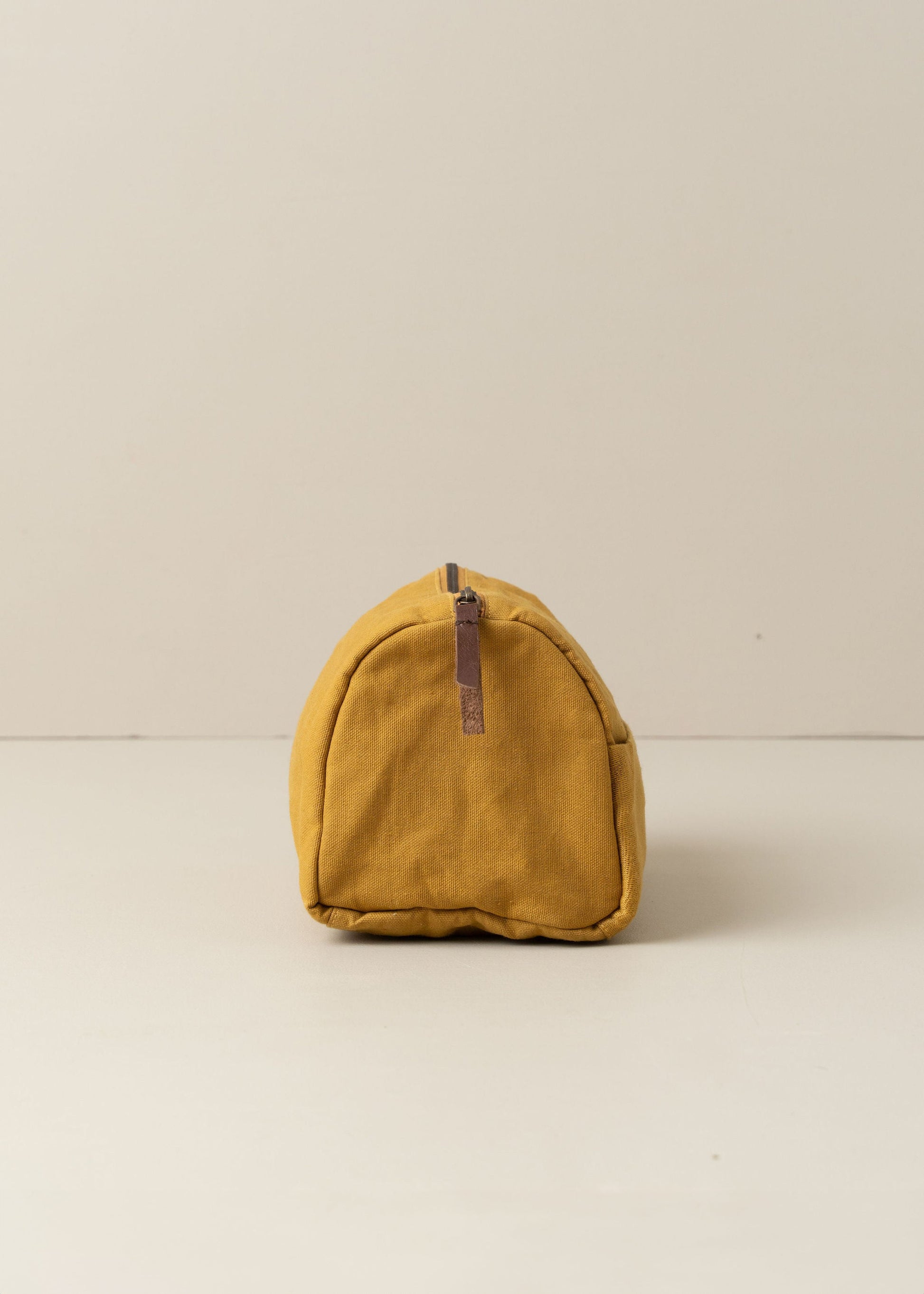 Journey Toiletry Canvas Bag | Mustard - - - Saardé - Saardé.