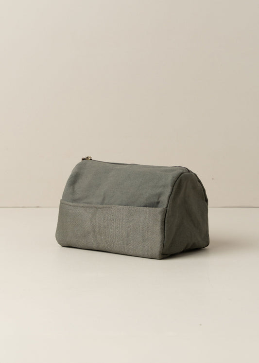 Journey Toiletry Canvas Bag | Olive -  -  - Saardé - Saardé.
