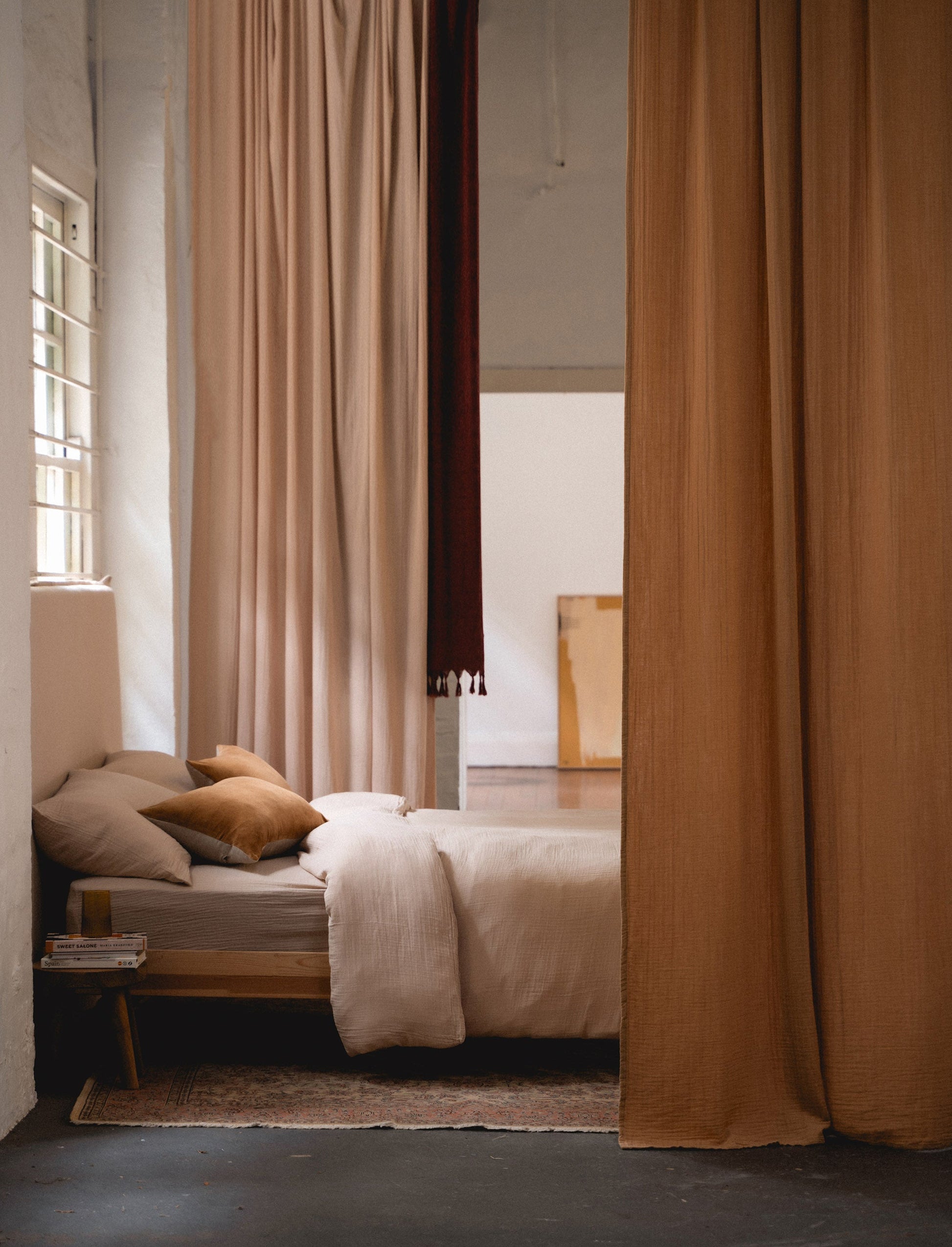 Enes Duvet Cover and Pillowcases Set | Clay -  -  - Saardé - Saardé.