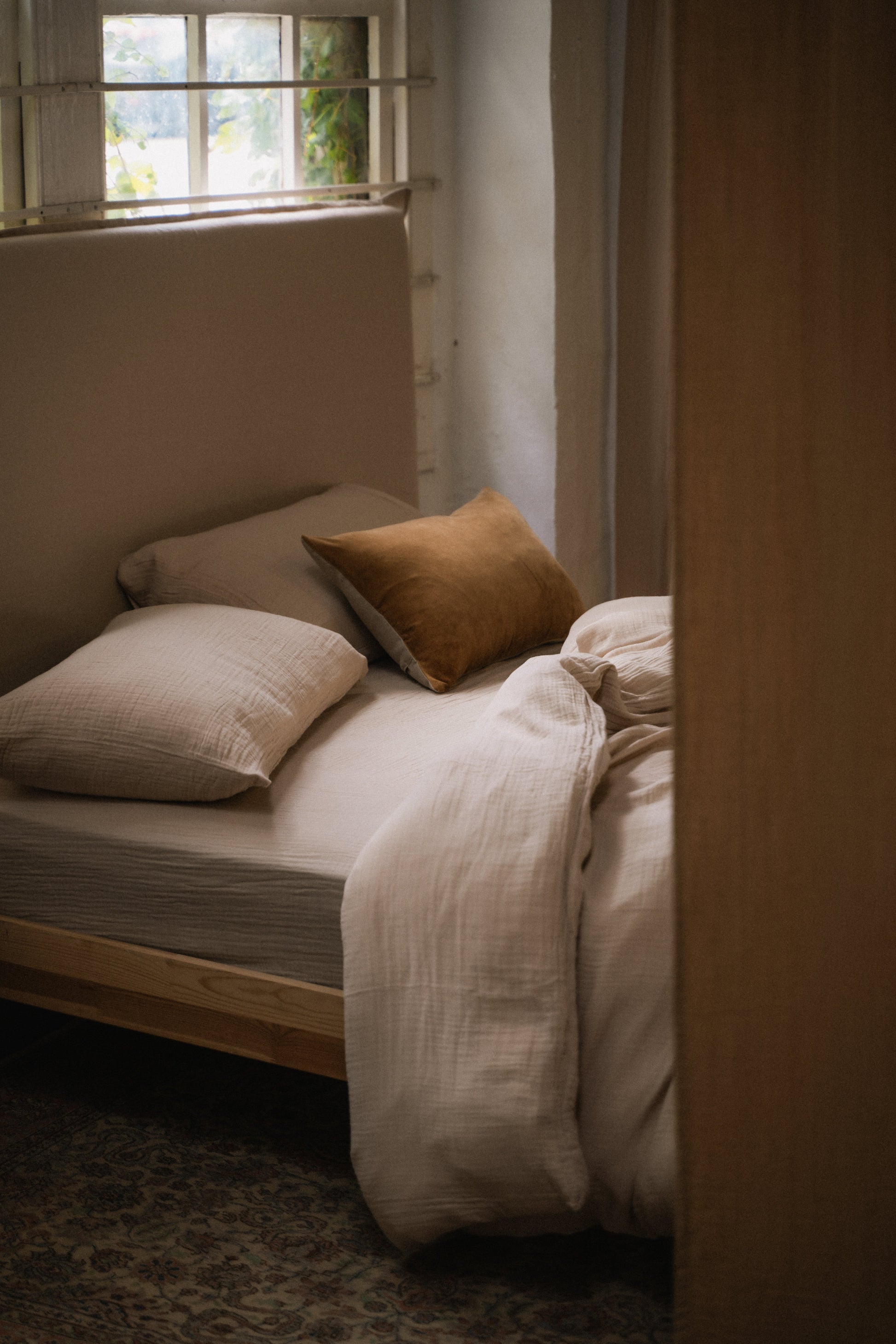 Enes Fitted Sheet | Clay -  -  - Saardé - Saardé.