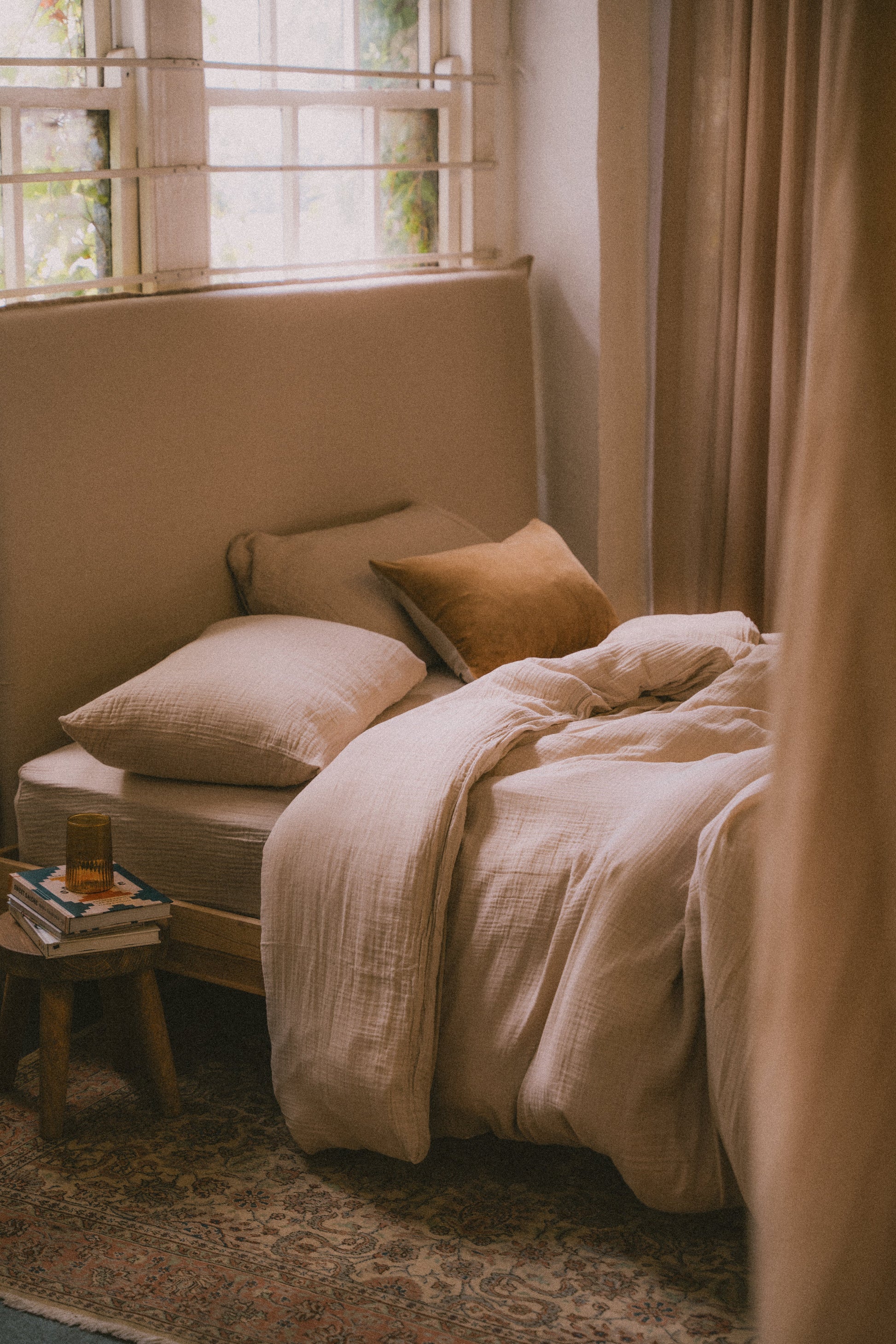 Enes Duvet Cover and Pillowcases Set | Clay -  -  - Saardé - Saardé.