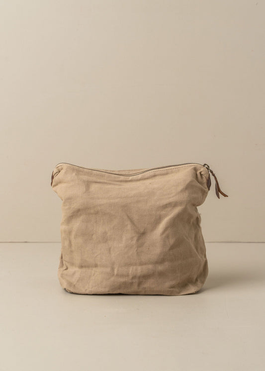 Journey Makeup Canvas Bag | Clay -  -  - Saardé - Saardé.