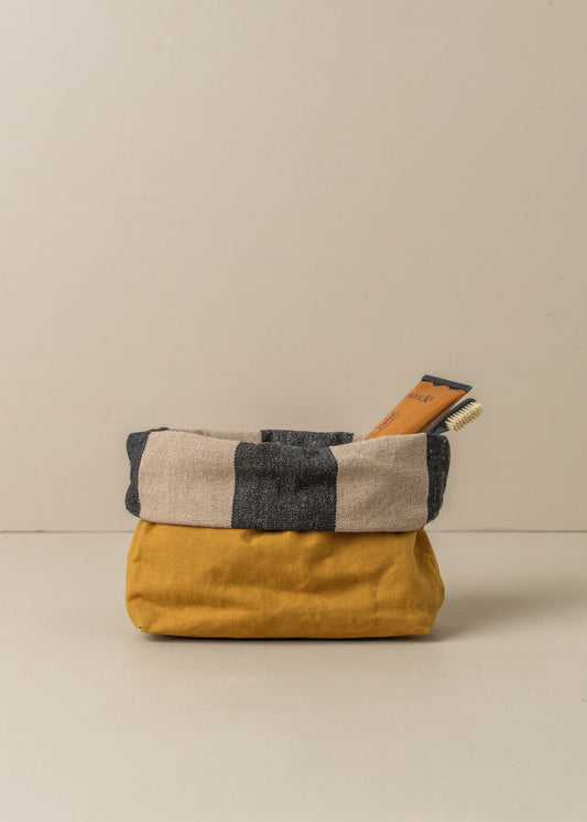Journey Makeup Canvas Bag | Caramel - - - Saardé - Saardé.
