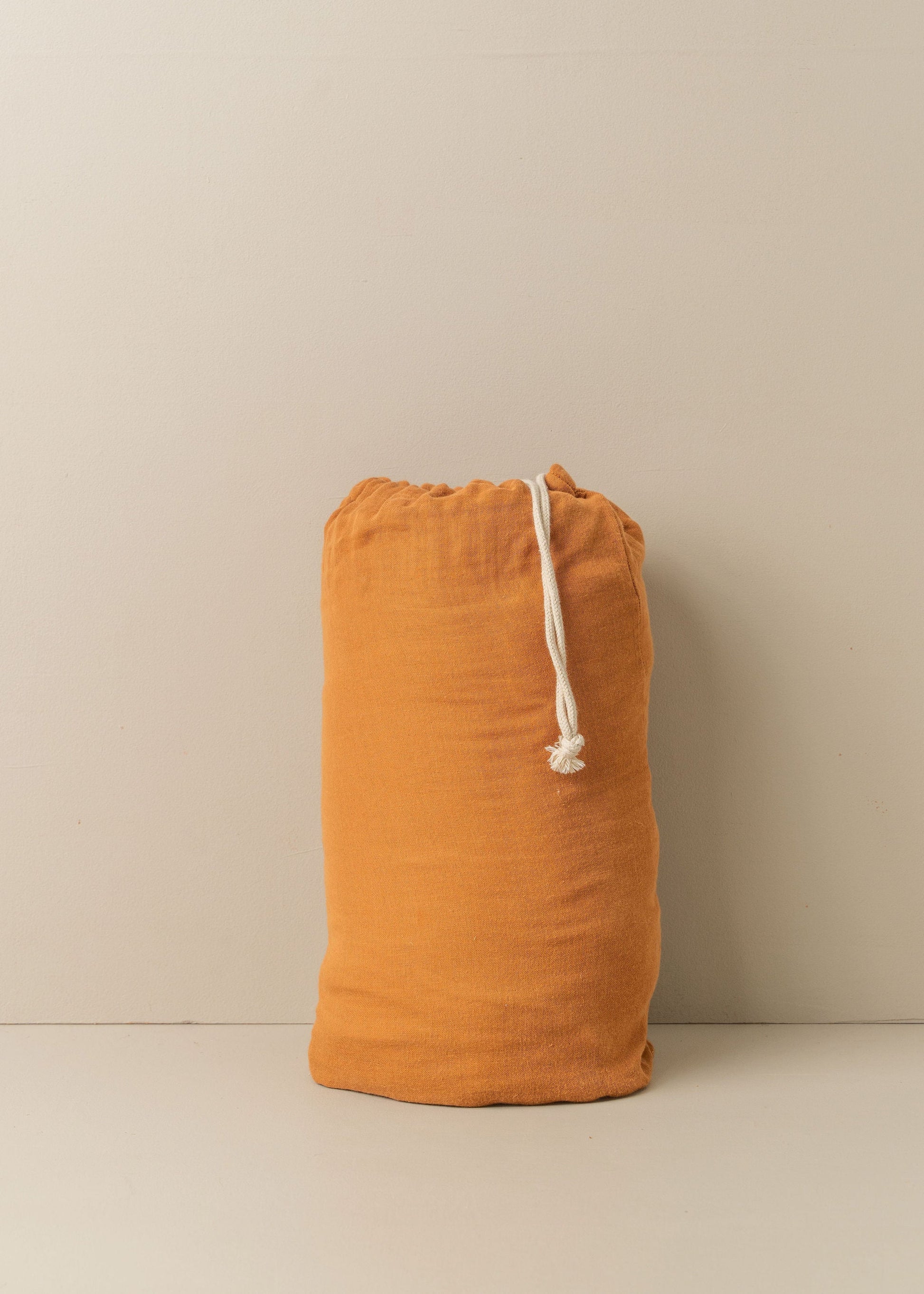 Enes Duvet Cover and Pillowcases Set | Terracotta -  -  - Saardé - Saardé.