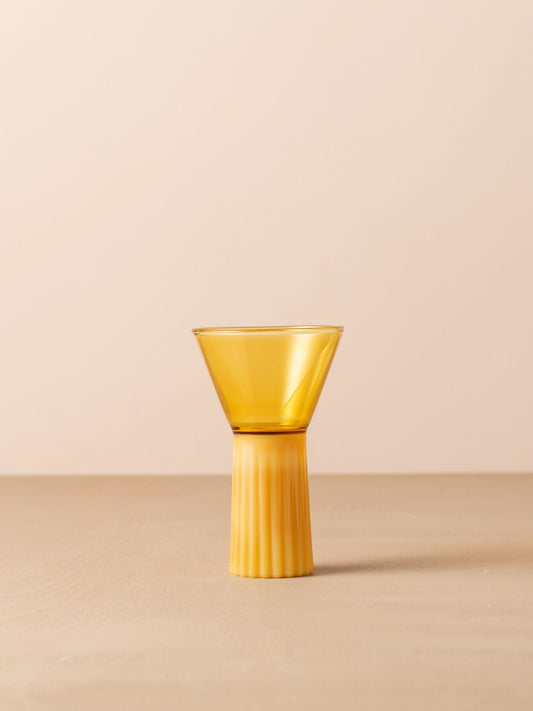 Kairos Wine Glass | Yellow Topaz -  -  - Saardé - Saardé.