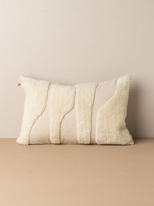Abstract Lumbar Cushion - Ivory - Default Title - Default Title - Saardé - Saardé.