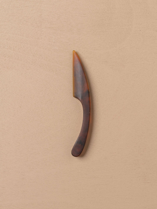 Flow Curved Cheese Knife - Earth -  -  - Saardé - Saardé.