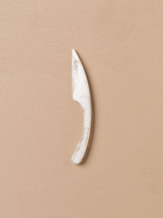 Flow Curved Cheese Knife - Peach Blush -  -  - Saardé - Saardé.