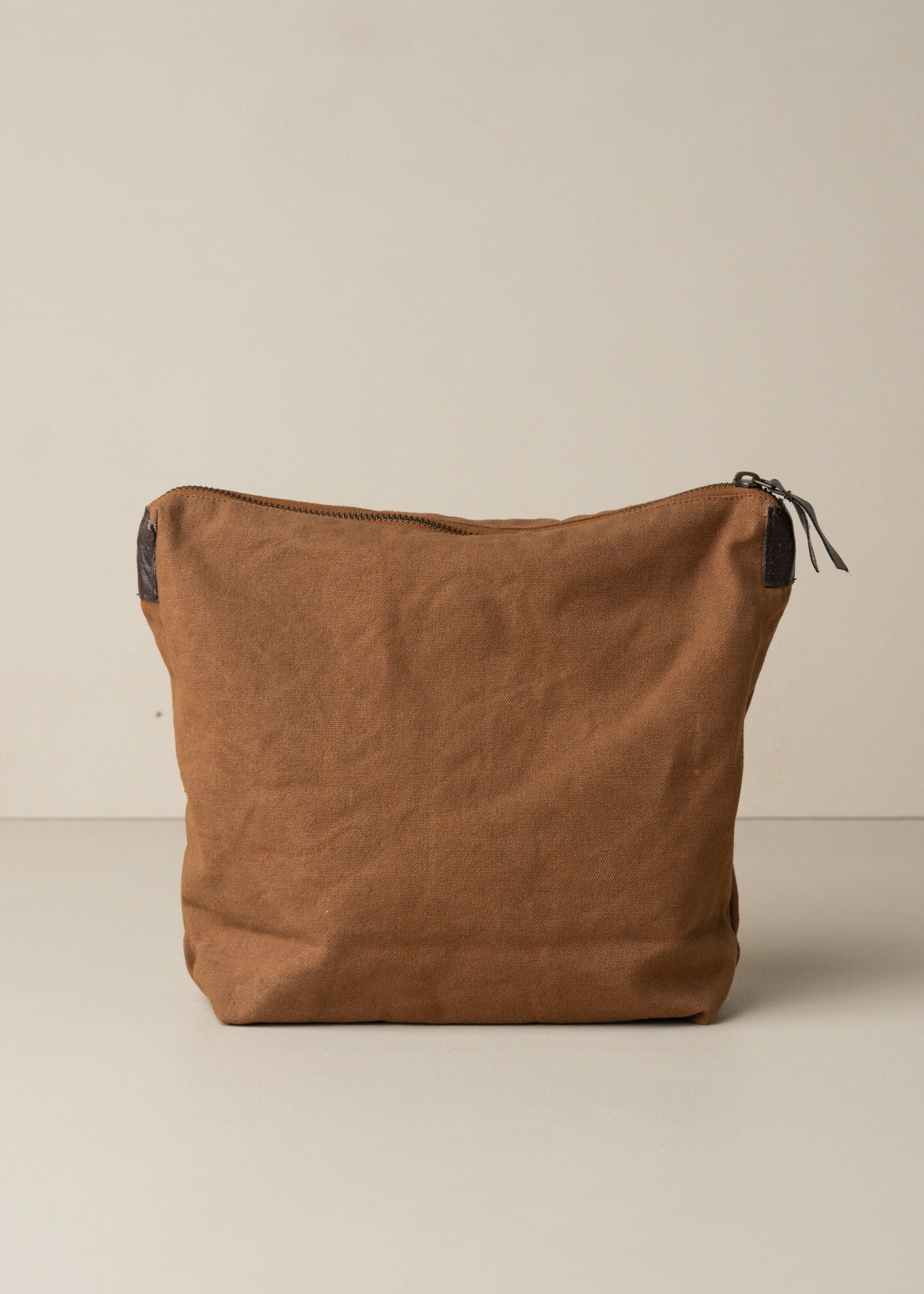 Journey Makeup Canvas Bag | Cinnamon - - - Saardé - Saardé.