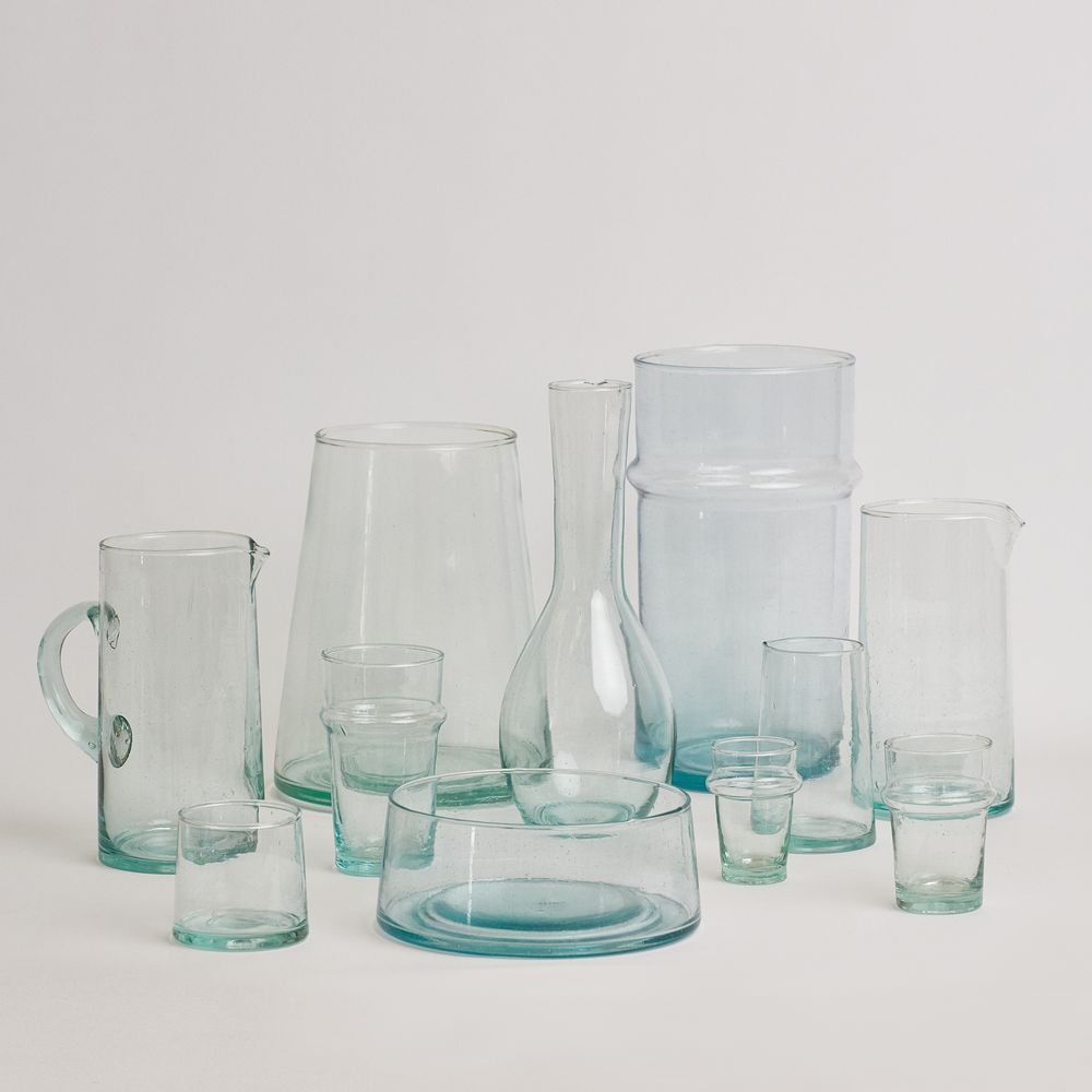 Moroccan Traditional Glass Vase | Large - - - Saardé - Saardé.