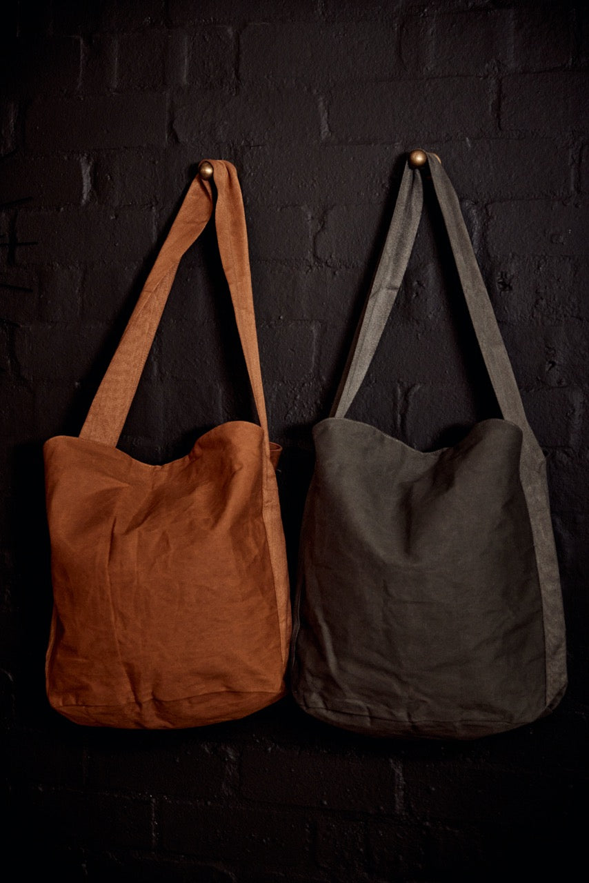 Journey Canvas Tote Bag | Terracotta -  -  - Saardé - Saardé.