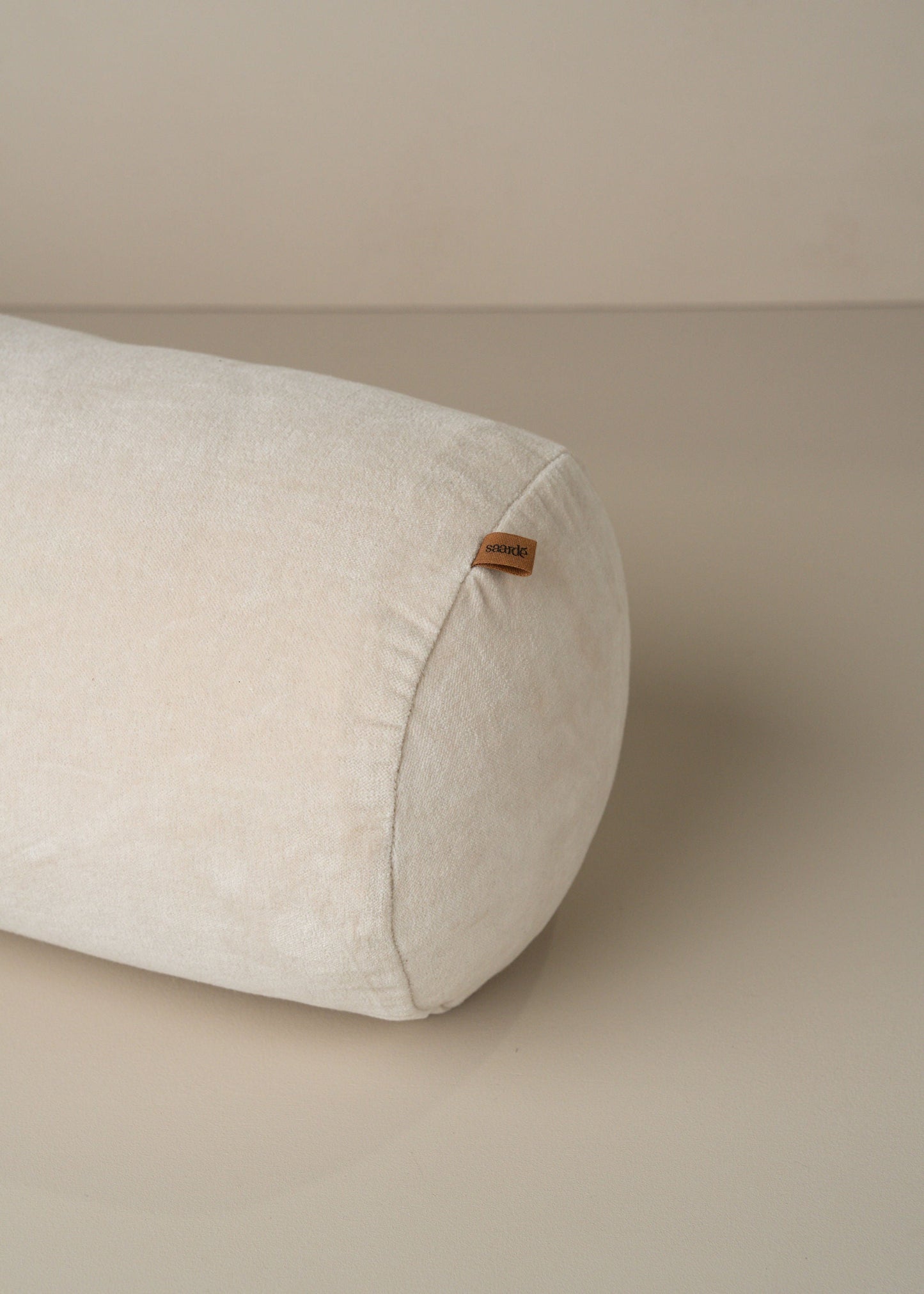 Velvet Structured Bolster | Clay - - - Saardé - Saardé.