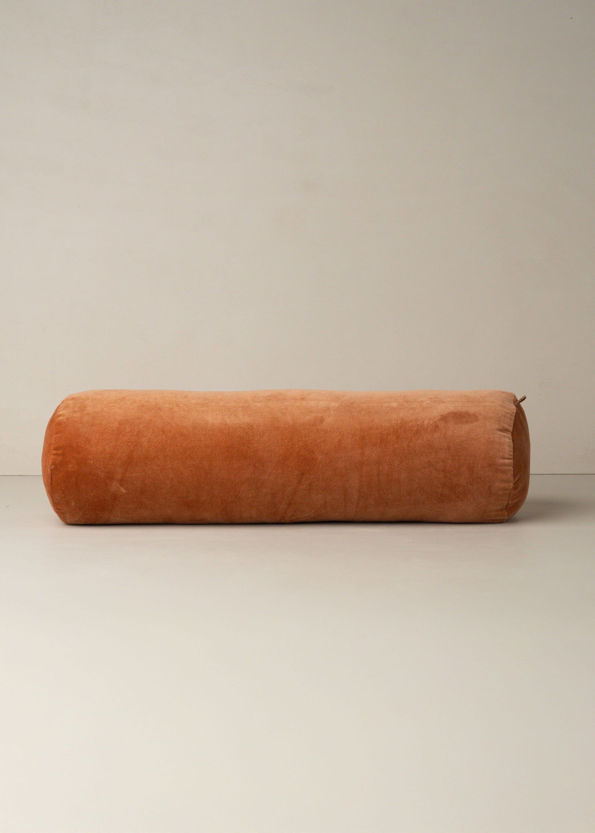 Velvet Structured Bolster | Terracotta - - - Saardé - Saardé.